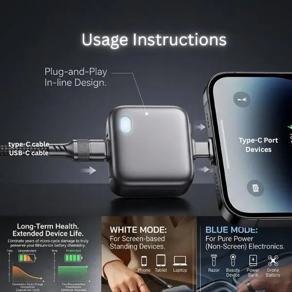 🛡️🔋 Protect Your Battery While You Sleep — Smart Auto Shut-Off at 100% Charge
