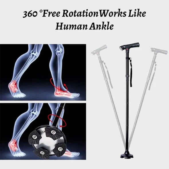 📢📢40% OFF !! ⏰Multifunctional Folding Elderly Cane🦯