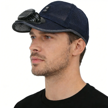 🔥HOT SALE 49% OFF🧢2026 Pro Outdoor Cooling Hat: Dual-Power Fan Cap