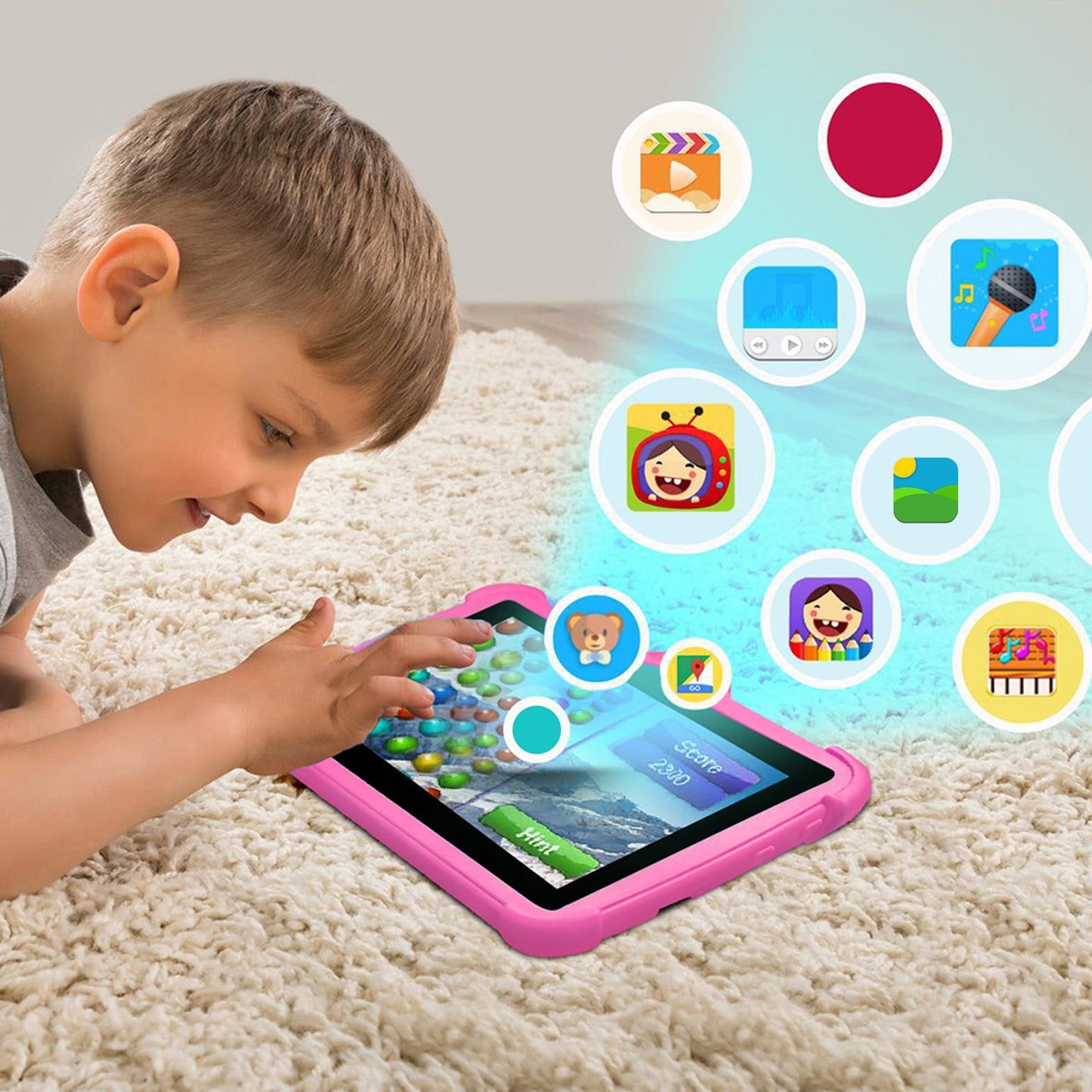 7-inch Children's Tablets Computer WiFi Bluetooth Android Tablets