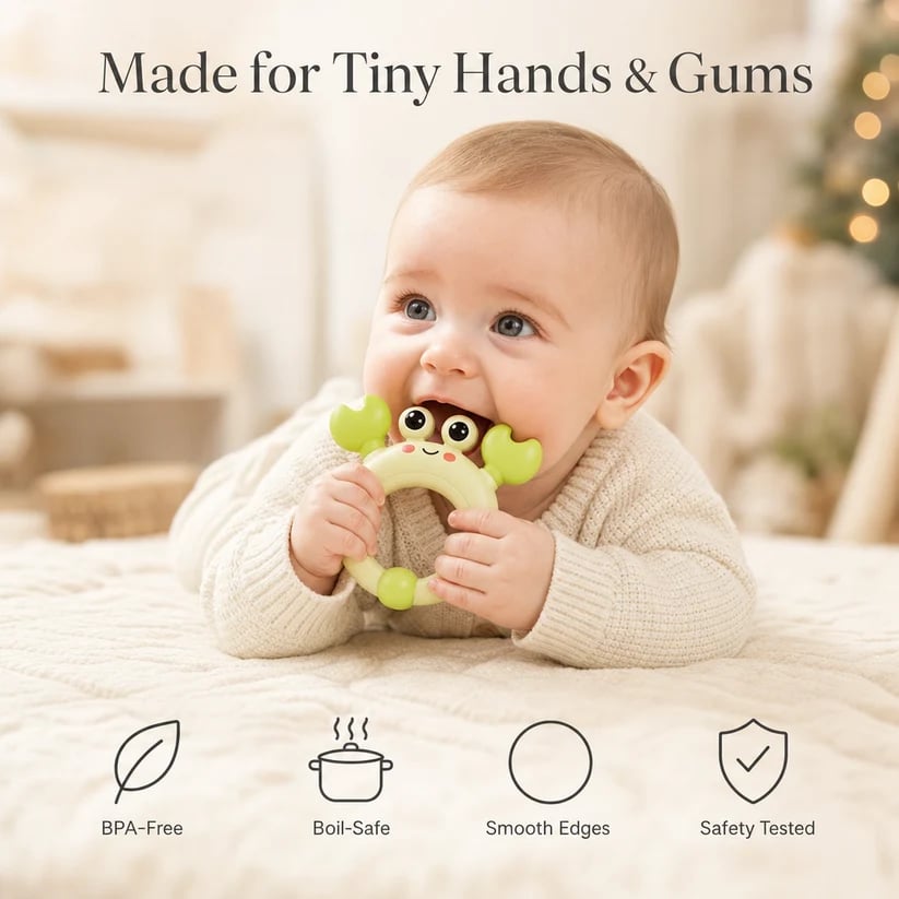 🎄 Baby’s First Advent Calendar — 24 Little Discoveries for Curious Hands