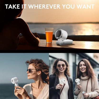 🌬️ Foldable Rechargeable Handheld Fan