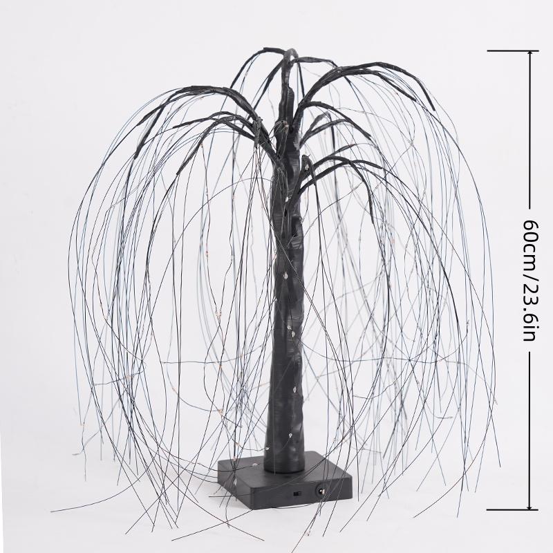 🎃 2026 Sale — Over 28,000 Sold! 👻 Halloween Tree Lights – Spooky Purple & Orange Glow ✨