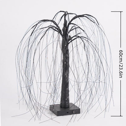 🎃 2026 Sale — Over 28,000 Sold! 👻 Halloween Tree Lights – Spooky Purple & Orange Glow ✨