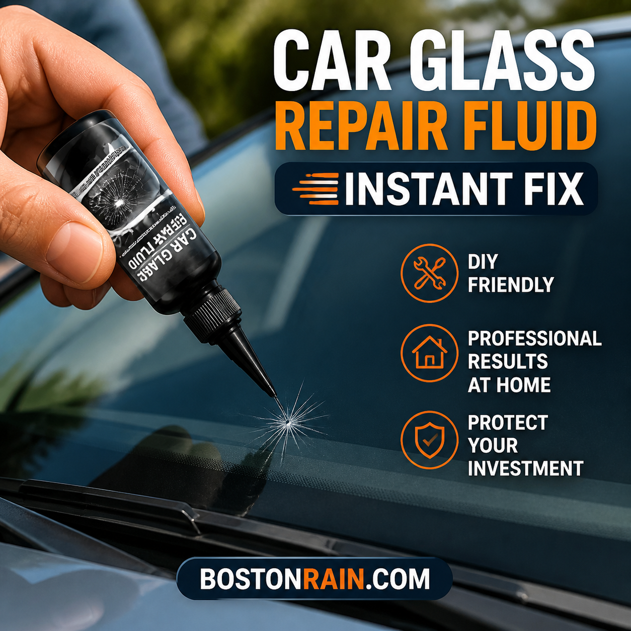 🎉 2026 Sale — Over 25,700 Sold!🚗 Fast‑Acting Windshield Crack & Chip Repair Kit