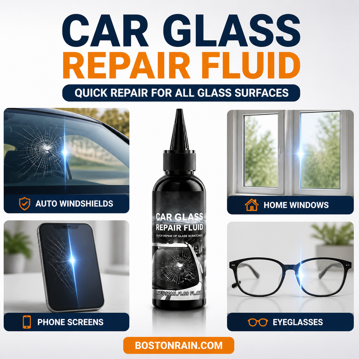 🎉 2026 Sale — Over 25,700 Sold!🚗 Fast‑Acting Windshield Crack & Chip Repair Kit