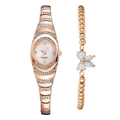 ⏳Time-limited Special 40% OFF💎Women’s Rhinestone Bracelet Watch⌚