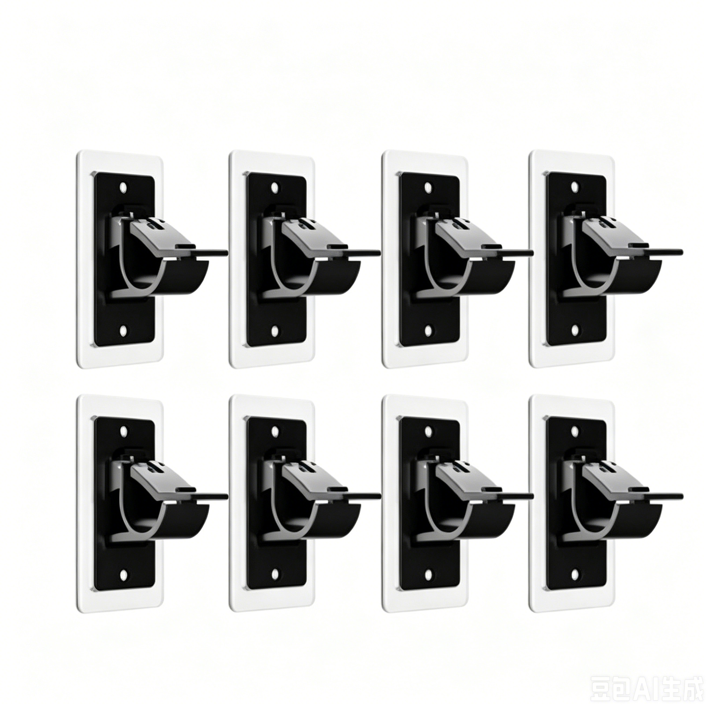 🔥Heavy-Duty Self-Adhesive Rod Support Brackets