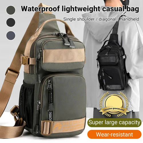 📢📢40% OFF !! ⏰2026 Adjustable Oxford Crossbody Chest Bag – Lightweight, Durable & Stylish ✨