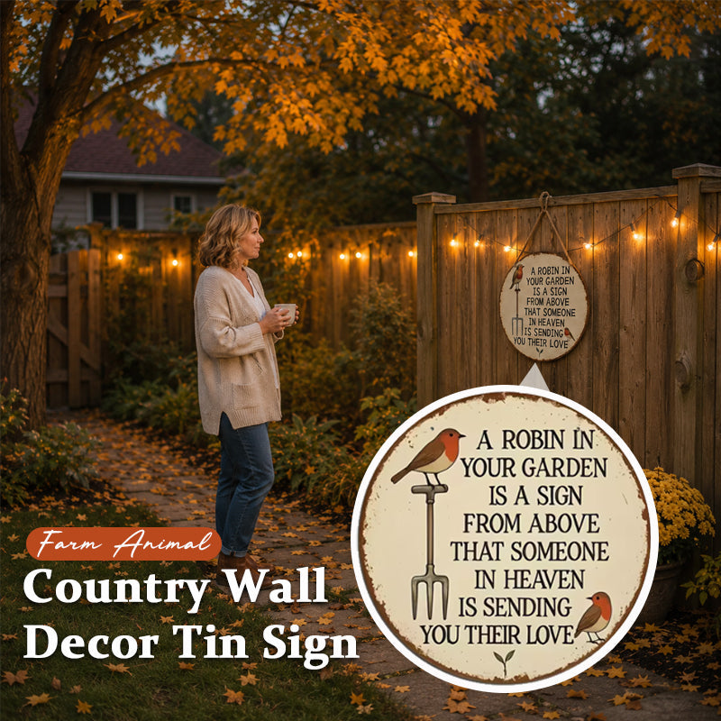 🏡Farm Animal Country Wall Decor Tin Sign