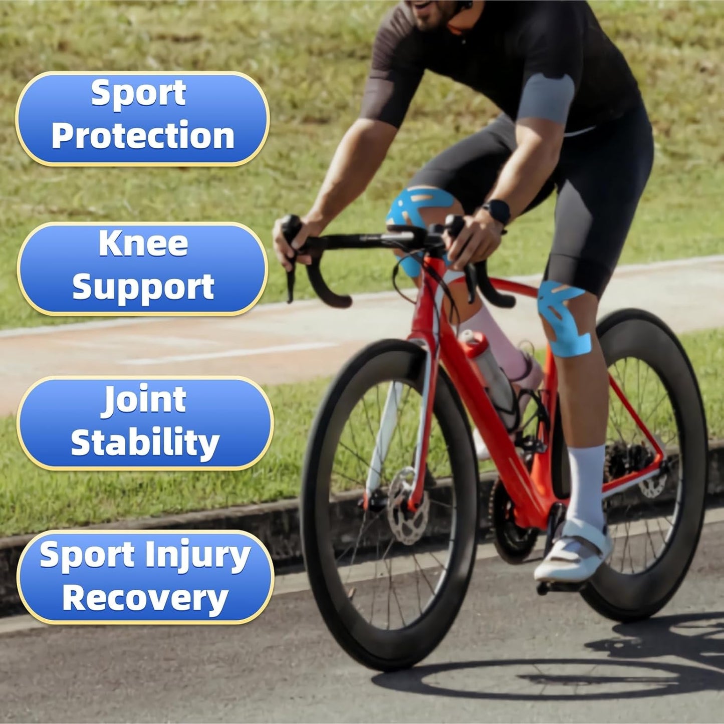 🔥Precut Kinesiology Tape For Knees