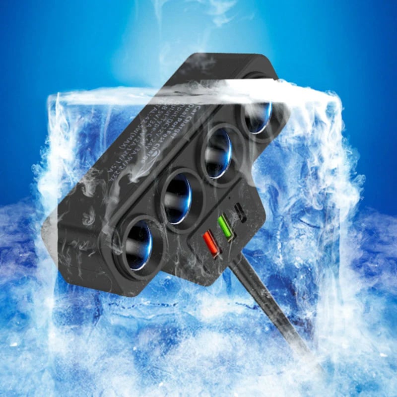 7-in-1 Cigarette Lighter Adapter