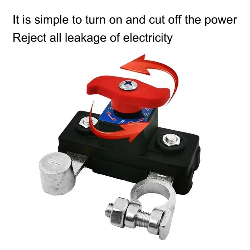 🏆45K+ SOLD🔧12V/24V Car Battery Isolation Switch Automatic Manual Circuit Breaker Protector