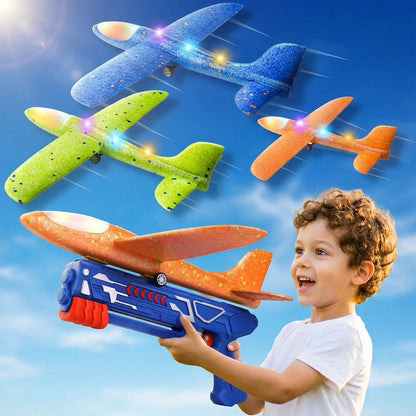 🔥SkyBlast Airplane Launcher Toy