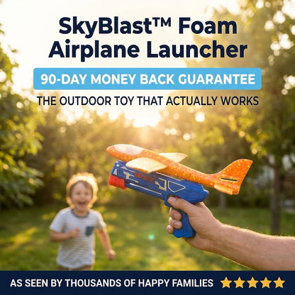 🔥SkyBlast Airplane Launcher Toy