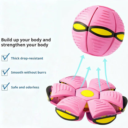 🔥Children's bouncing ball,Magic metaball ,Magic Flying Saucer,bouncy ball,Parent-child inter
