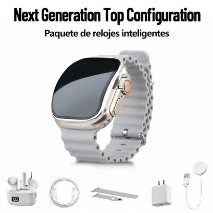 ⌚️Smartwatch Set with Earbuds – One Set, Everything You Need