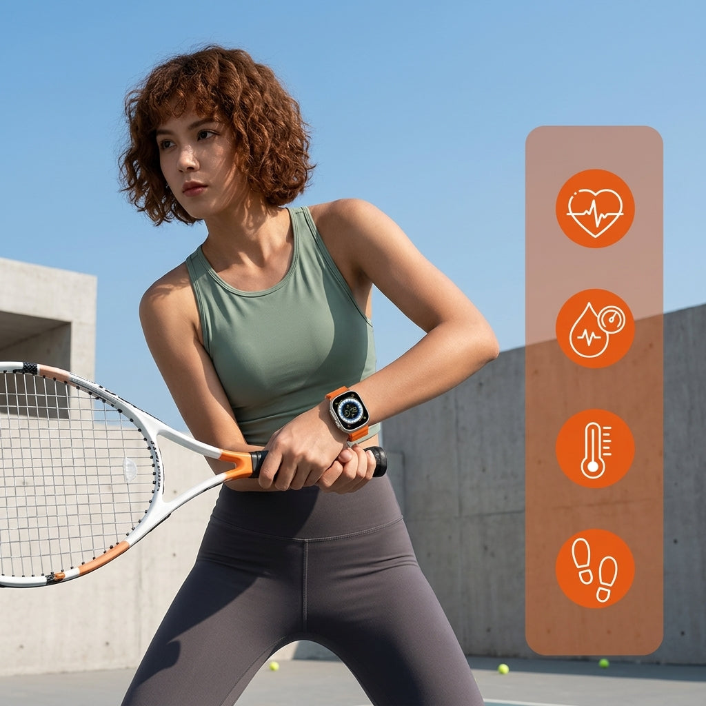 ⌚️Smartwatch Set with Earbuds – One Set, Everything You Need