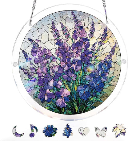 💖Acrylic Jigsaw Puzzle Suncatcher - Holy Light of Jesus Light