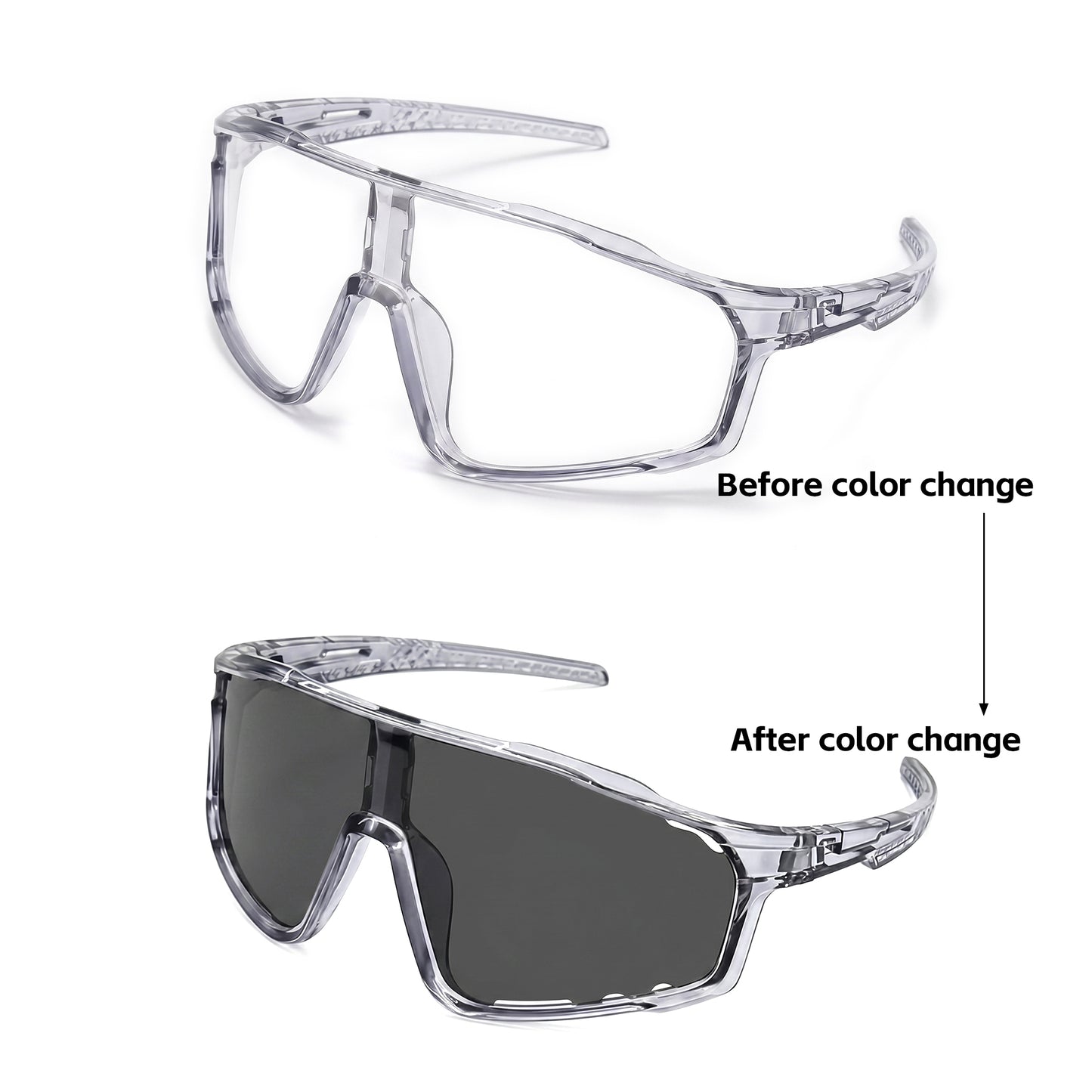 ☀️UV400 Photochromic Polarized Safety Glasses