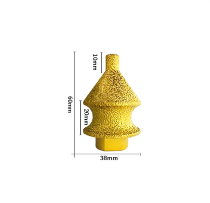 ✨ Diamond Chamfering Bit for Grinder – Multi-Function, Brazed Diamond, Universal Fit 💎