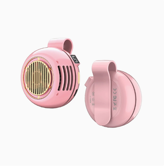 Mini Whirlwind Fan for Waist Clip Fan, 3 Speeds Hands-Free Neck Fan