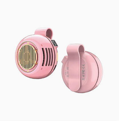 Mini Whirlwind Fan for Waist Clip Fan, 3 Speeds Hands-Free Neck Fan