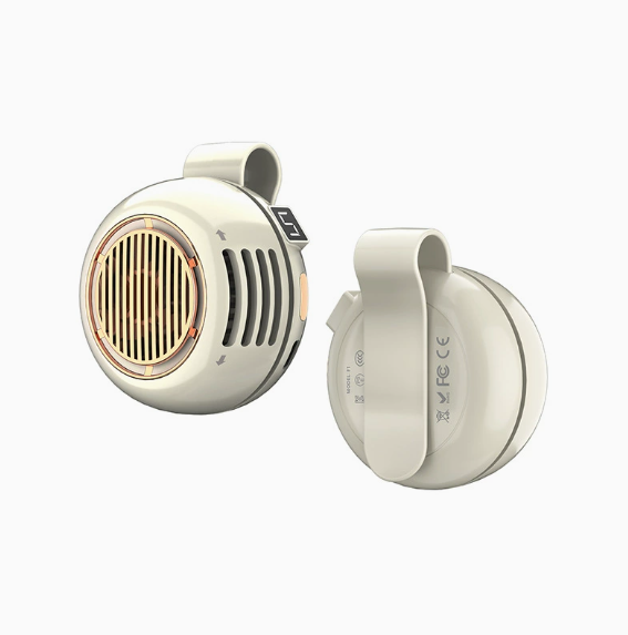 Mini Whirlwind Fan for Waist Clip Fan, 3 Speeds Hands-Free Neck Fan