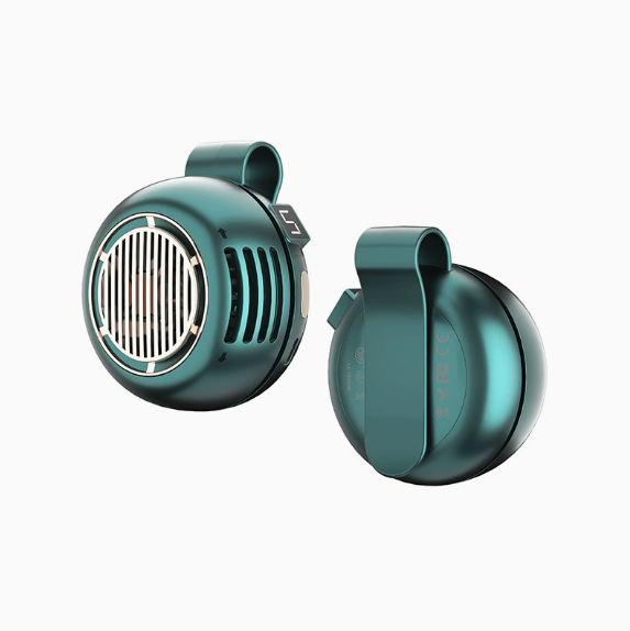 Mini Whirlwind Fan for Waist Clip Fan, 3 Speeds Hands-Free Neck Fan