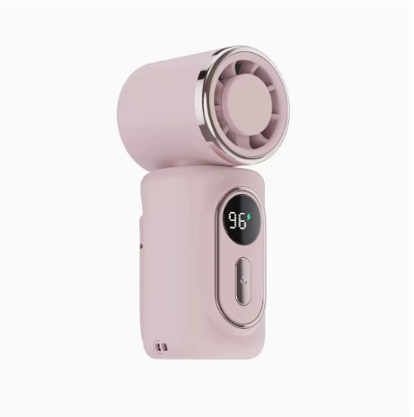 🌬️ Mini Portable Handheld Clip Fan – 3-in-1 Rechargeable 3000mAh Battery 🔋