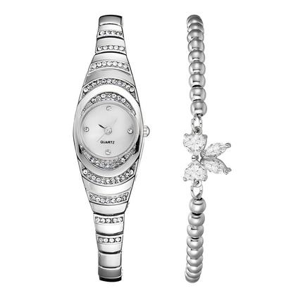 ⏳Time-limited Special 40% OFF💎Women’s Rhinestone Bracelet Watch⌚