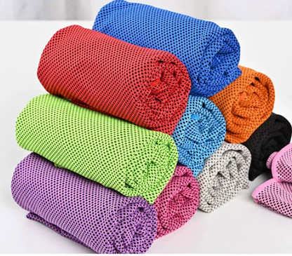💦Summer Hot Sale - BUY 2GET 1 FREE!!⚡50K+ SOLD!❄️Cold Sweat Towel You Can Use Anywhere, Anytime! Reusable Soft Absorbent Cooling Portable