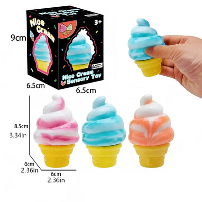 🍦Cute Ice Cream Squishy | Stress Relief Fidget Toy ✨