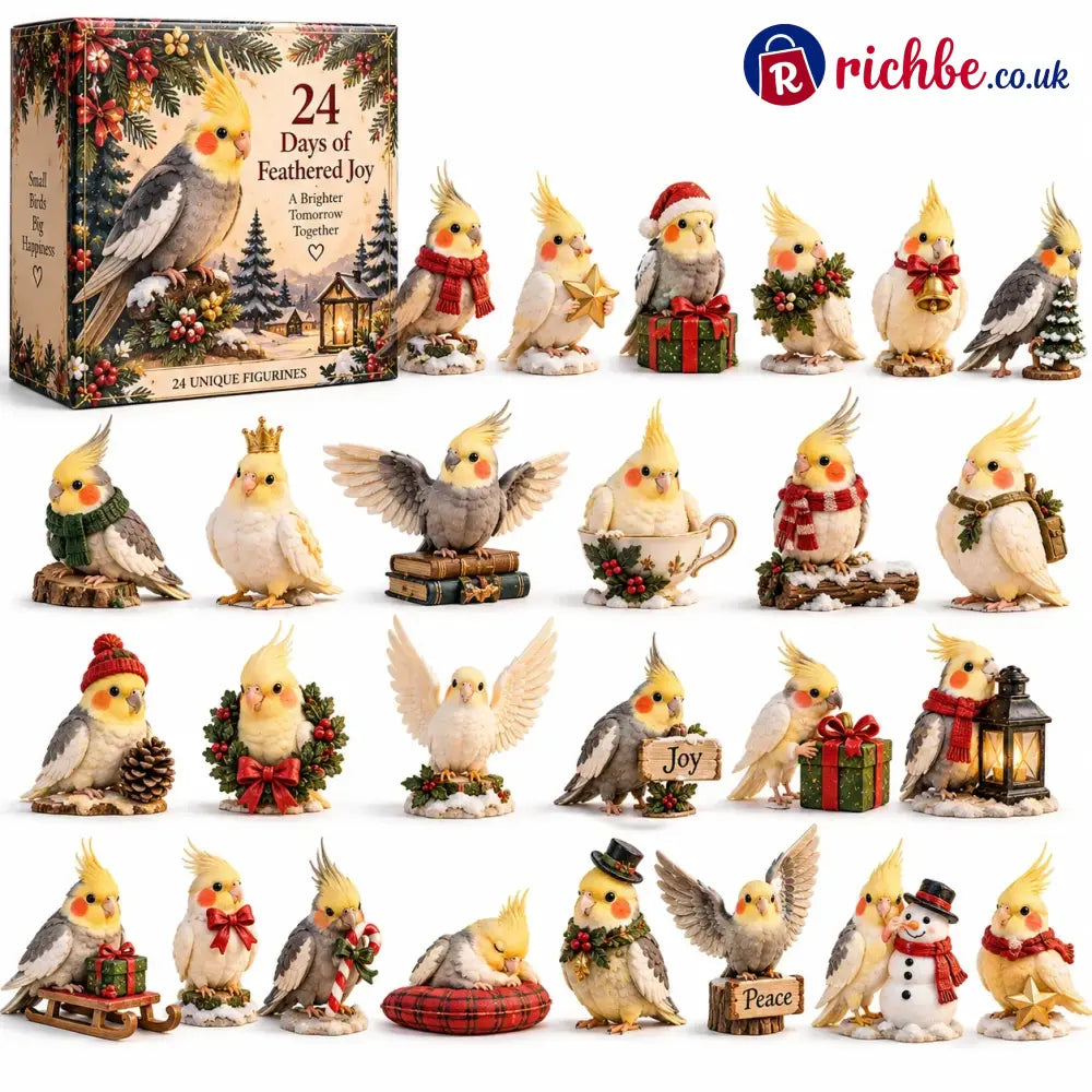🐦 24 Days of Cockatiel Joy, 24 Little Personalities to Discover - shengdanyingwu