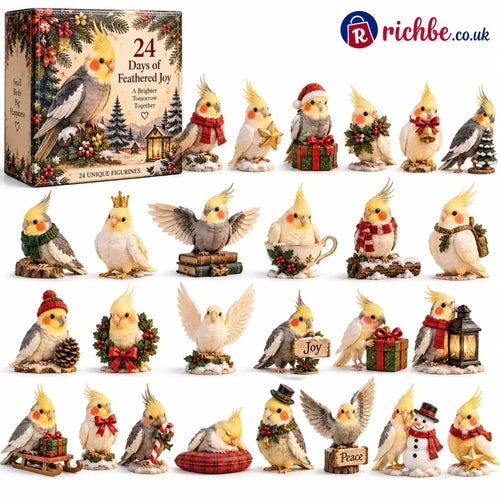 🐦 24 Days of Cockatiel Joy, 24 Little Personalities to Discover - shengdanyingwu