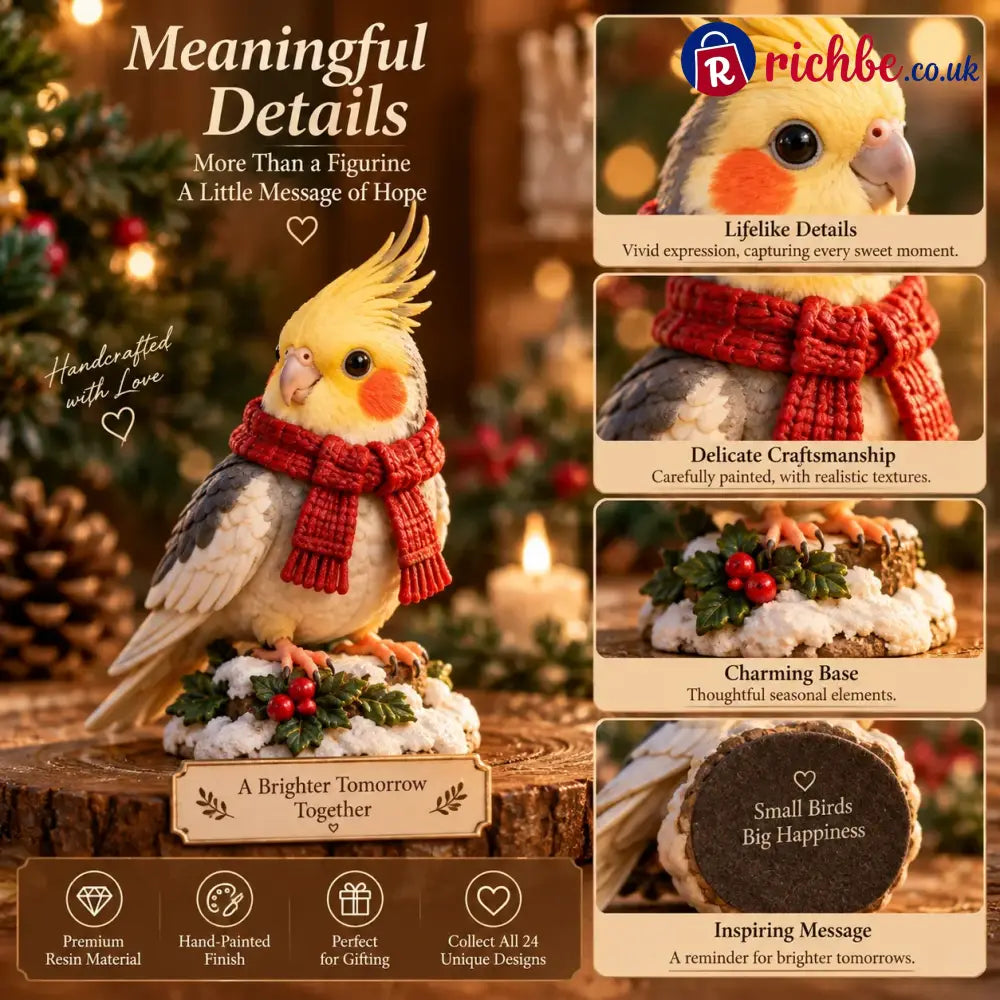 🐦 24 Days of Cockatiel Joy, 24 Little Personalities to Discover - shengdanyingwu