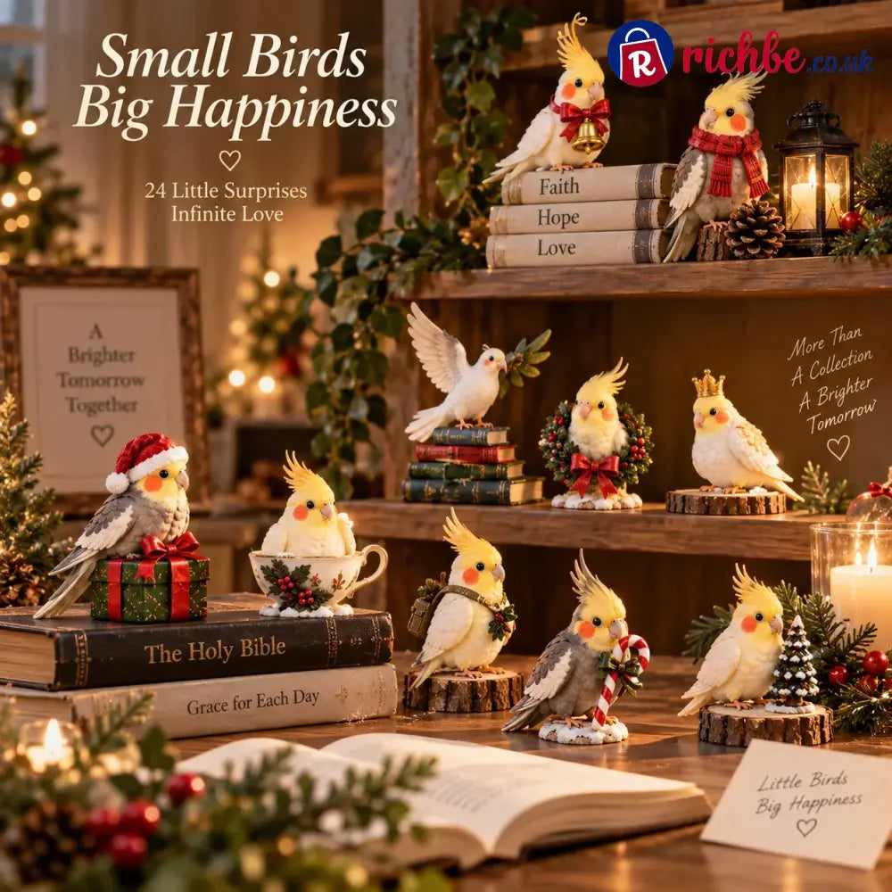 🐦 24 Days of Cockatiel Joy, 24 Little Personalities to Discover - shengdanyingwu