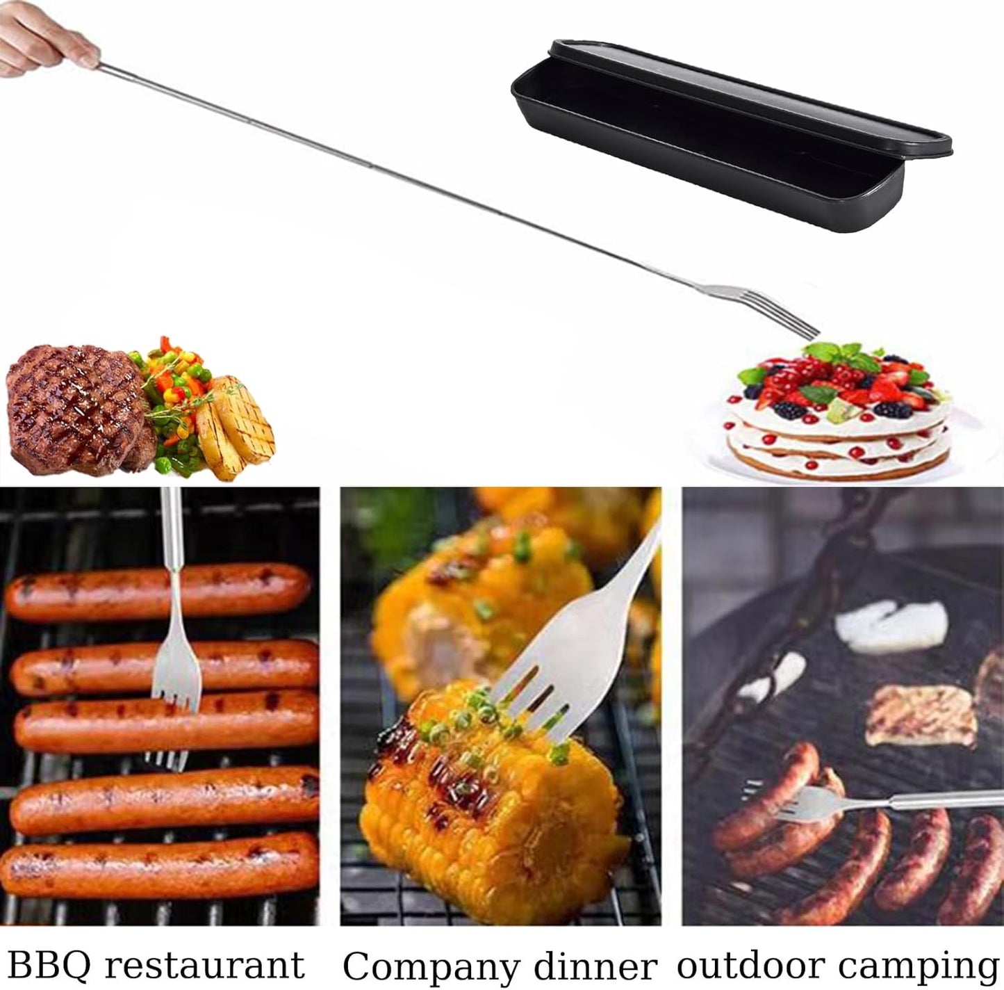 🎉Stainless steel telescopic fork