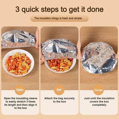🏠 BUY 2, GET 1 FREE! 🔥 Aluminum Foil Insulation Cover – Heat Resistant, Waterproof & Versatile for Pipes & Roofs 🛠️