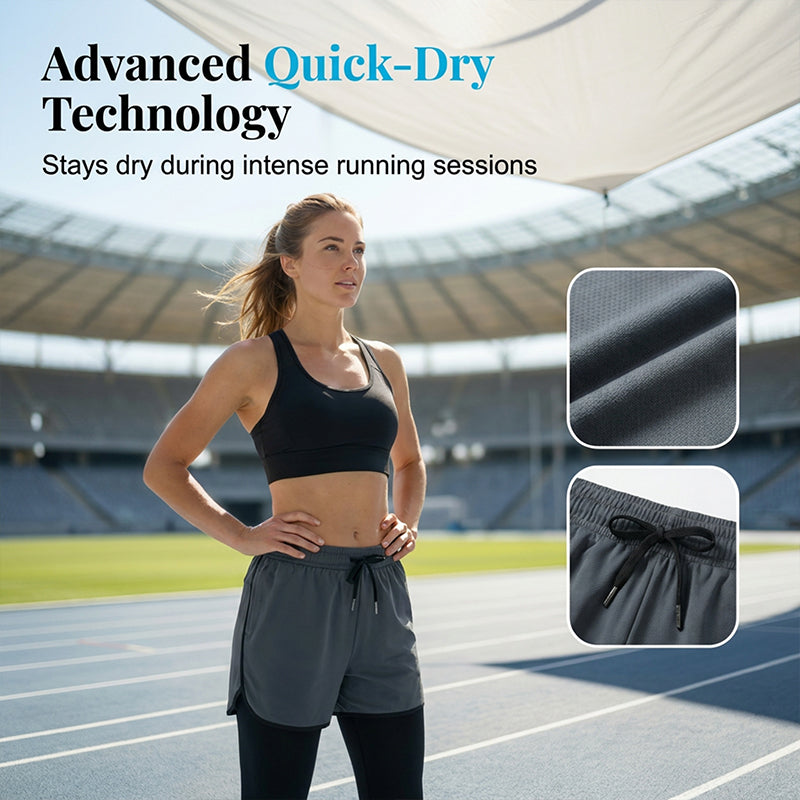 🏃‍♂️ LIMITED-TIME 40% OFF! ✨ Men's 2-in-1 Running Tights with Shorts – Compression, Quick-Dry ✨