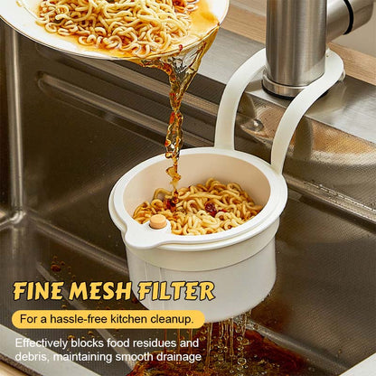 🔥Universal Clip-On Sink Drain Basket – The Multi-Functional Kitchen Strainer