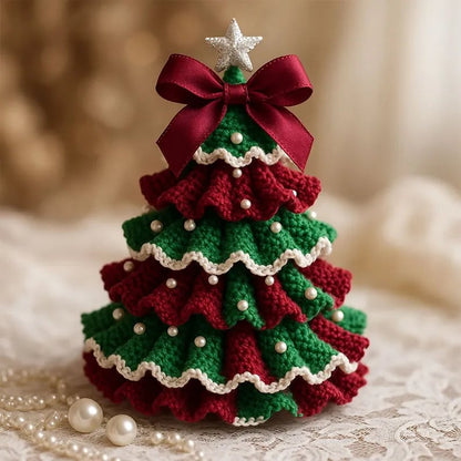 Christmas discount🎄DIY Crochet Christmas Tree Kit – ✨Handmade Holiday Decoration Set