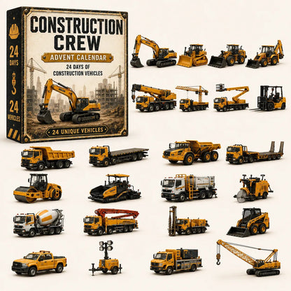 🚚 🎁Build the Fleet™ Collection 24-Day Vehicle Advent Calendar Series | ✨A New Adventure Every Morning