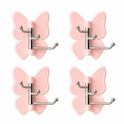 🔥2026 SALE - No Drilling Swivel Butterfly Hook