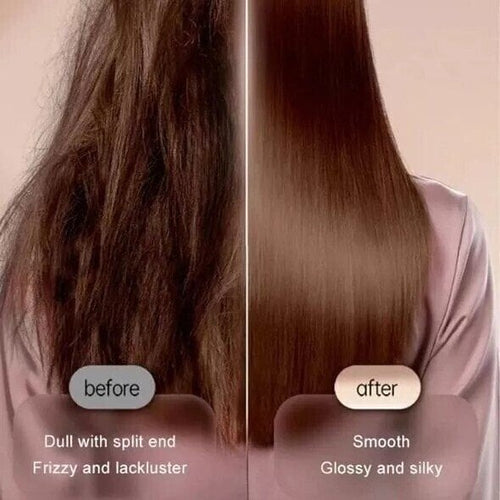 💖2-in-1 Straightening & Curling Cordless Hot Brush