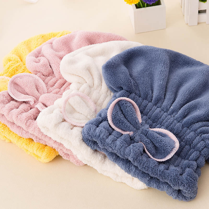 Professional Ultra-Absorbent Anti-Frizz Microfiber Hair Drying Cap