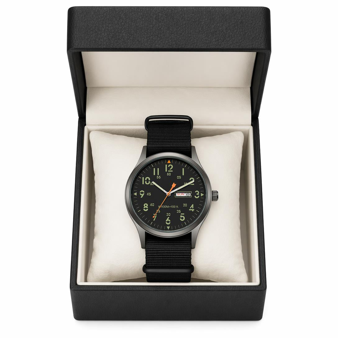 📢📢40% OFF !! ⏰Men's Quartz Watch with Luminous Display