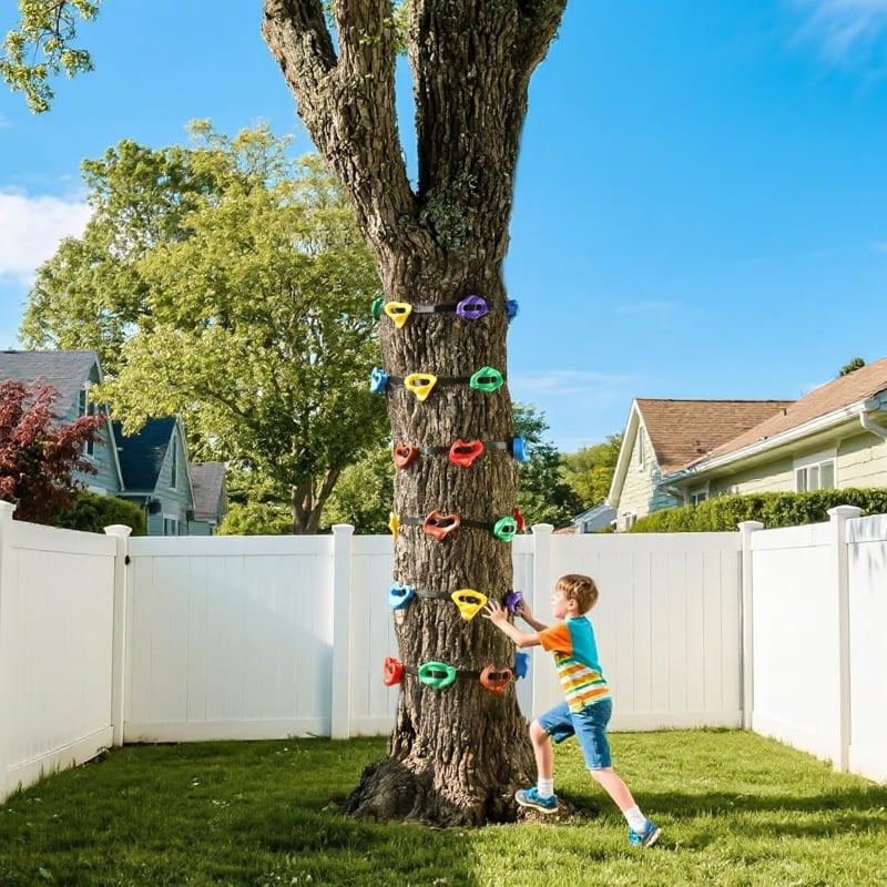 Designed specifically for children to climb trees