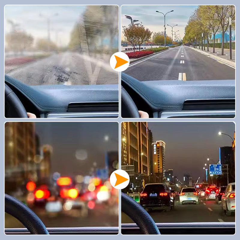 🚗 LIMITED-TIME 30% OFF! ✨ Car Glass Oil Film Stain Removal Cleaner – Powerful, Mild, Protective Coating 💎