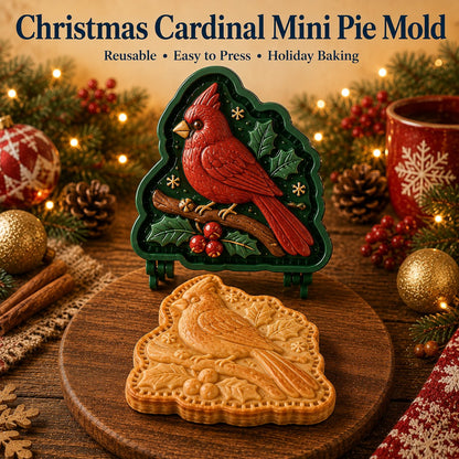 🎄16-Design Christmas Mini Pie Mold Collection | Reusable Embossed Molds for Shaping Detailed Santa, Snowman, Reindeer, Tree & Holiday Pies 🥧✨